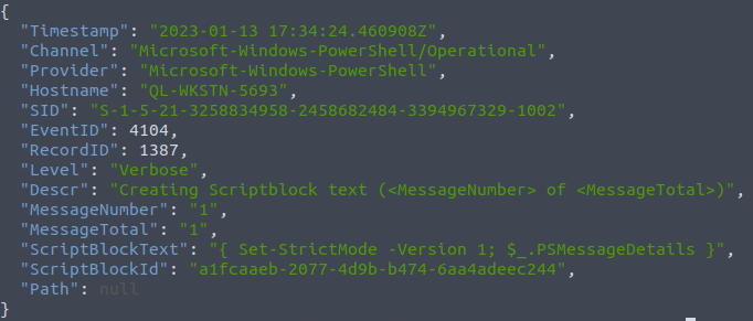 PowerShell history logs overview