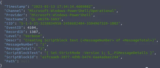 PowerShell history logs overview