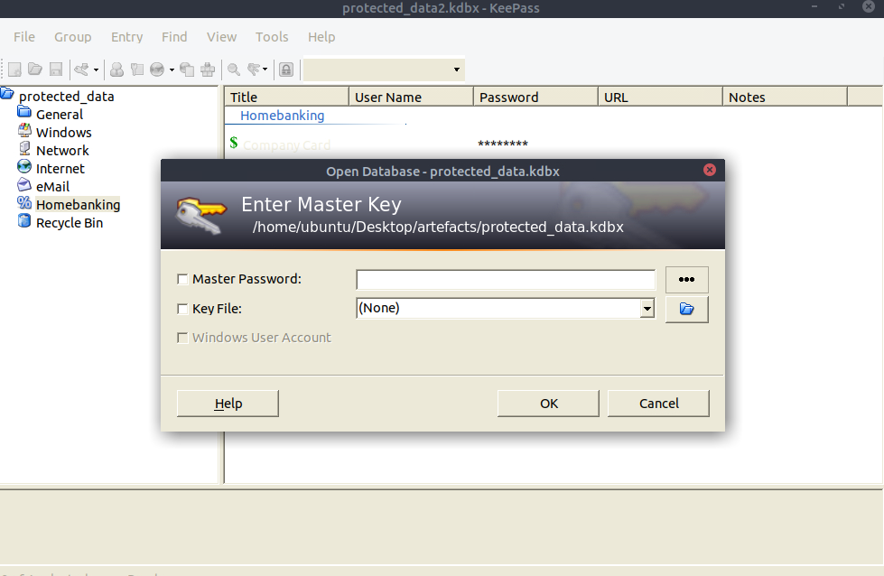 tshark output with noise — partial data visible