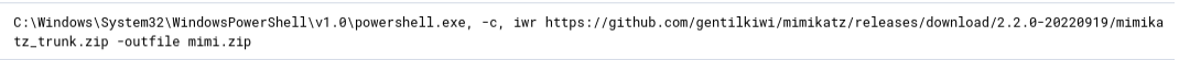 Mimikatz download from GitHub