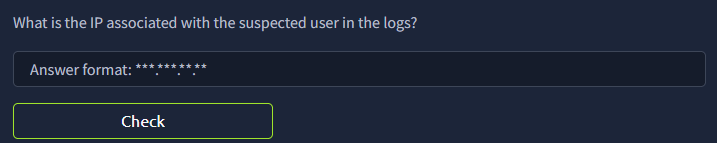Kibana results showing total log count for the filtered period
