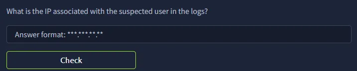 Kibana results showing total log count for the filtered period