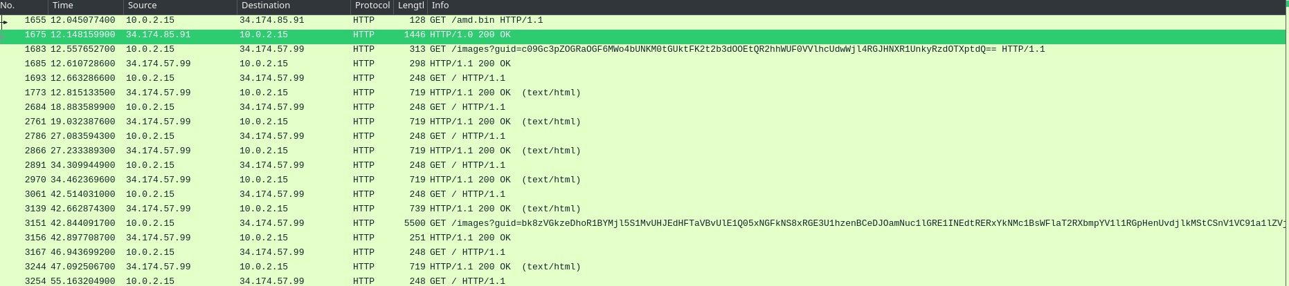 HTTP GET request for AMD.bin from 34.174.57.99
