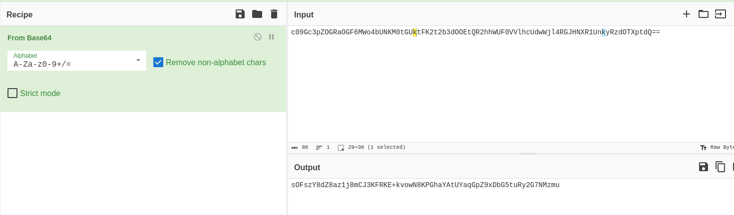 GUID values in the filtered packets that look like encoded strings