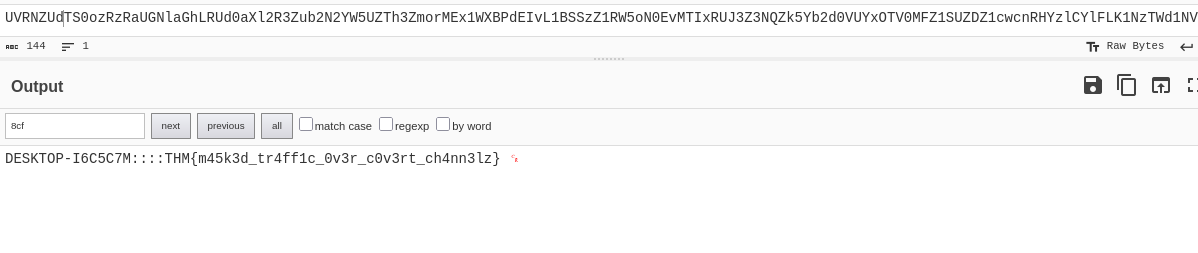 Fourth GUID decrypted — contains the flag