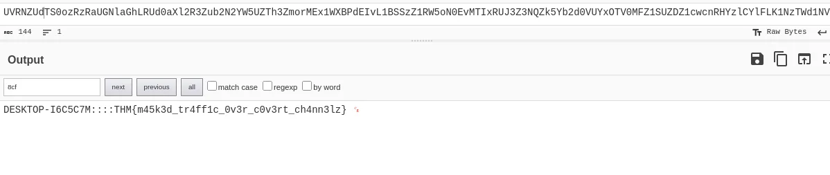 Fourth GUID decrypted — contains the flag